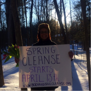 spring cleanse poster